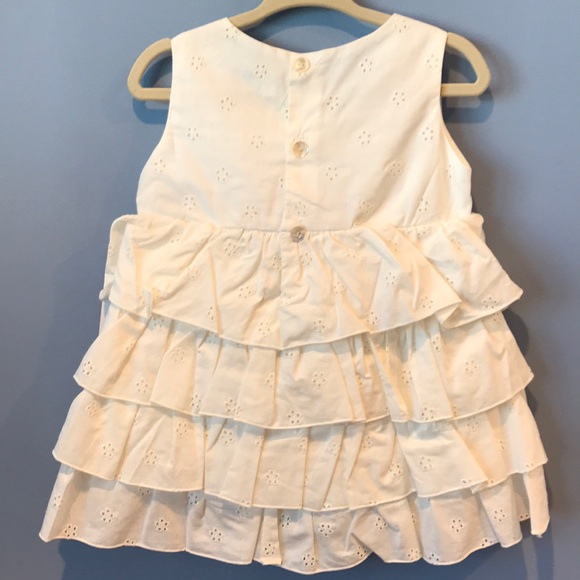 Eyelet Ruffle Dress - Picture 3 of 7